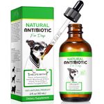 Dog Antibiotics, Antibiotics for Dogs, Natural Dog Antibiotics Drops Supports Dog Allergy & Itch Relief Treatment, Yeast Infection, Ear Infection Dogs, Bacon Flavor (60ml(Pack of 1))