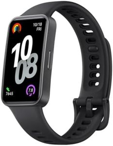 HUAWEI Band 10 Smartwatch up to 14 Days Battery Life, iOS & Android, Average Sleep HRV and Sleep Insights with an AI-powered Fitness Monitoring Tracker, Sleep Breathing Awareness, Fast Charging, Black