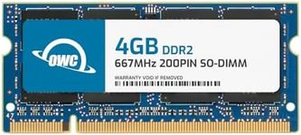 OWC 4GB PC5300 DDR2 667MHz SO-DIMM Memory Compatible with MacBook (Late 2007/Early 2008), MacBook Pro (Mid/Late 2007, Early 2008), & iMac (Late 2007) Systems with Core 2 Duo Processor