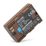 CELLONIC LP-E6 Battery Compatible with Canon EOS 80D, 70D, 60D, 7D, 6D, 5DS, EOS 5D Mark IV, III, II 2000mAh 7.2V - 7.4V