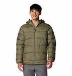 Columbia Mens Fivemile Butte II Hooded Jacket, Stone Green, M