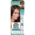 Root Rescue 10 Minute Root Hair Coloring Kit, Permanent Hair Color with Quick Precision Applicator, 100% Gray Coverage (Packaging May Vary)