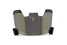 Barnett Football Visor, revo gold eye-shield