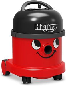 Henry XL Plus NRV370 Cylinder Vacuum Cleaner, 15L – Red/Black