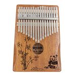 Rayzm Kalimba/Thumb Piano/Finger Piano with Accessories, 17 Keys Portable Finger Marimba Instrument for Music Lovers/Beginners (Solid Mahogany)