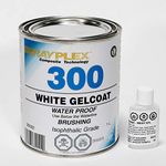 White Gelcoat Brushing 946ml Unwaxed c/w Hardener