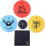 CROWN ME Disc Golf Set with 3 Disc Set