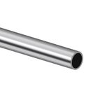 Eoiips 3/4" OD 304 Stainless Steel Tube, Thickened 304 Stainless Steel Seamless Tubing Round Metal Pipe, 13.7" Length Industrial Metal Straight Tube, 1Pcs