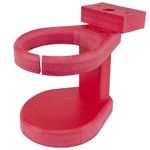 Durable Cup Holder for Outdoor Furniture - Adirondack Chair Cup Holder Attachment, Affordable, Perfect for Outdoor Enthusiasts, Red in Color - Southern Homewares