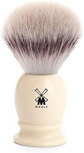 MÜHLE Classic shaving brush, silvertip fibre, precious resin, ivory