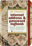 Old World Internet Address & Password Logbook (removable cover band for security)