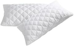 4AS Quilted Pillow Protectors 48x74