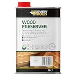 Everbuild Wood Preserver – Interior And Exterior Use – Low Odour – Quick Drying – Long Lasting Protection – Clear – 1 Litre