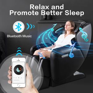 ROTAI Massage Chair – Full Body Recliner, Black