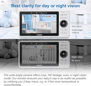VTech Wi-Fi Baby Monitor – VM901 Video Camera with App Control