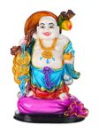 Avighna Feng Shui Laughing Buddha for Good Luck Happy Man Showpieces for Wedding Gift House Warming Gifts for New Home Decoration Items Wealth & Good Luck Diwali Gifts for Friends and Family