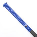 SNIPER SKIN ICT Lacrosse Stick Grip | Better Alternative to Grip Tape | Easy to Install, Lightweight, Waterproof Replacement Grip | Universal Sizing for Adults & Youth | Blue HEX