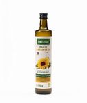 CHEFS & CO Organic COLD PRESSED Sunflower Oil | Unrefined | Premium Quality | Plant-Based Oil (750 ml (Pack of 1))