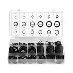 O Ring Kit, 279Pcs/ Kit Rubber Grommet Ring,18 Sizes Eyelet Sealing Gasket O Rings Assortment Set Hydraulic Plumbing Gaskets Seal Kit for Plumbing General Repair