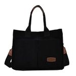 Valleycomfy Corduroy Tote Bag for W
