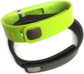 Set Large L 1pc Black 1pc Lime Green Replacement Bands with Clasps for Fitbit FLEX Only /No tracker/ Wireless Activity Bracelet Sport Wristband Fit Bit Flex Bracelet Sport Arm Band Armband