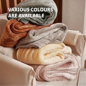 GOTCOZY Heated Blanket – Grey Electric Throw