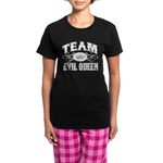 CafePress Team Evil Queen Women's Dark Pajamas Womens Novelty Cotton Pyjama Set, Comfortable PJ Sleepwear