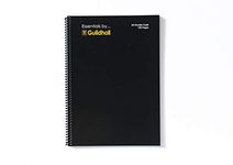 Exacompta - Ref GES7424Z - Guildhall - Essentials Wire bound Double Cash Account Book, A4, 297 x 210mm, 192 Pages of 80gsm Pre-Printed Paper - Receipts, Expenses, Summaries