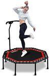 ONETWOFIT 51" Silent Trampoline wit