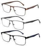 VVDQELLA 1.5 Reading Glasseses Men, Blue Light Blocking Glasses for Men, 1.0/1.25/1.5/1.75/2.0/2.5/3.0/3.5 Reading Glasseses for WoMen Ladies 1.5