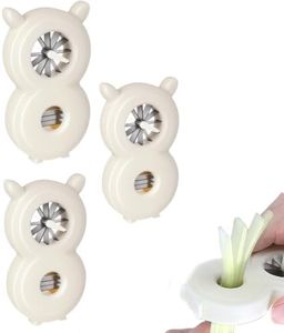 1/2/3pcs Kitchen Scallion Slicer Shredder, 2025 New Shred Silk Knife, Green Onion Shredder, Morning Glory Shape Separator, Shallot Cutter, Kitchen Gadgets (3)