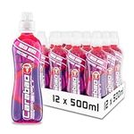 Carabao Sport Energy Drink Mixed Berry, 12 x 500ml Bottles Case, Isotonic, Electrolytes, No Aspartame, B Vitamins B6 B12, Sports Drink, Hydration, Performance, Fruit Flavour, Bulk Crates, Multipack