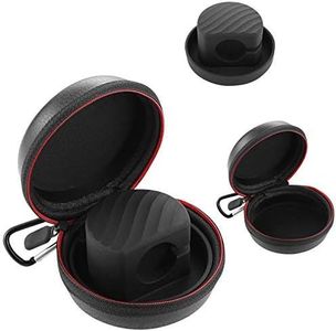 AE Mobile Accessories Compatible For iPhone Watch Charging Holder Dock, Waterproof and Sport Hard Protective Portable Travel Carry Case for 38mm 40mm 42mm 44mm iWatch Series 1 2 3 4 5 6 7 8 Se (Black)