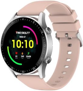 Fire-Boltt Talk 2 Pro Bluetooth Calling Smartwatch, 1.39" TFT Display with Dual Button, Hands On Voice Assistance, 120 Sports Modes, in Built Mic & Speaker (Talk 2, Pink)