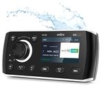 Marine Stereo, Audio Video Player DAB+/FM/AM with Bluetooth Streaming, for Yacht, Boat, UTV, ATV, Power Sport, Spa