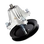 TENGMUJX Lawn Mower for Cub Cadet MTD 918-04822A 918-04822B 618-04822 918-04889 Deck Spindle Assembly Fit Most 42inch and 30-in Mini Riders with Pulley Tapped Bolt and Zerk Fitting