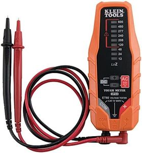 Klein Tools ET60 Voltage Tester, Tests AC and DC Voltage and Low Voltage, No Batteries Needed