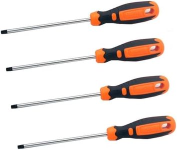 Juego de 4 destornilladores Torx T15, T20, T25, T30, 150 mm, magnético, para reparación de ordenadores, herramientas de automóvil y electrodomésticos