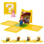 THE SUPER MARIO BROS. MOVIE – 1.25” Mini Figure with Question Block 6-Pack Wave 1 Features Mario, Luigi, Peach, Toad, Kamek and, Koopa Paratroopa