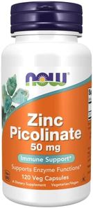 Now Foods Zinc Picolinate, 50mgCapsules, 120-Count