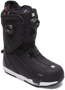 DC Step On Mora BOA Womens Snowboard Boots Black/Black/White 7.5