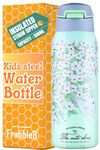 Frabble8 Cute-Elves 500ml Vacuum Insulated Stainless Steel Sipper Bottle for Kids - Water Bottle for Kids - Water Bottle for Girls Boys Adults, Bottle for School with Straw Hot and Cold for 12hrs