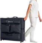 Master Massage Universal Wheeled Massage Table Carry Case,bag for Massage Table,Black.