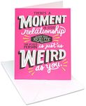 American Greetings Funny Romantic Valentine's Day Card for Husband, Wife, Boyfriend, Girlfriend or Significant Other (to My Weirdo)