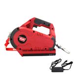 WARN 885030 PullzAll Cordless 24V DC Portable Electric Winch with Steel Cable and 1 Rechargeable Battery Pack: 1/2 Ton (1,000 lb) Pulling Capacity
