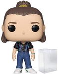 POP Stranger Things - Eleven with Suspenders Funko Pop! Vinyl Figure (Bundled with Compatible Pop Box Protector Case)