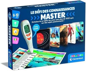 CLEMENTONI défi des Connaissances Master-Jeux Éducatif pour Enfant-Apprendre en s'amusant-Fabriqué en Italie-Dès 7 Ans, 52805, Multicolroe