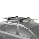 Thule Snowpack 6 PR Roof Mounted Ski Carrier, Black