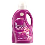 Perwoll Renew Blossom Rush Liquid Detergent, (24 Washes), Mild Detergent for Colours and Whites Wash, Colour Detergent Gives Intensive Freshness with Floral Scent