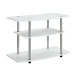 Convenience Concepts Designs2Go 3-Tier TV Stand, 31.5", White